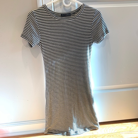 Brandy Melville Striped T-Shirt Dress - Picture 2 of 4